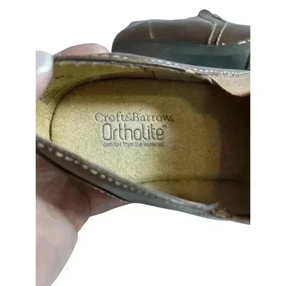 Croft & Barrow Ortholite women's shoes brown size 8 Med Comfort The Inside Out - Picture 11 of 15